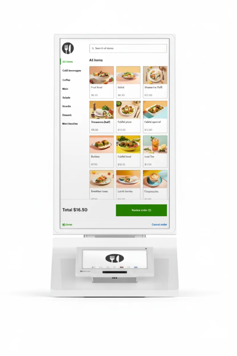 Clover Kiosk self-ordering station