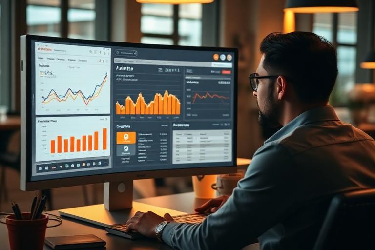 Ecommerce analytics dashboard