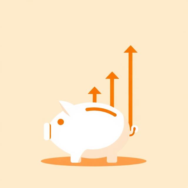 Illustration of savings growing under a cost-offset payment program